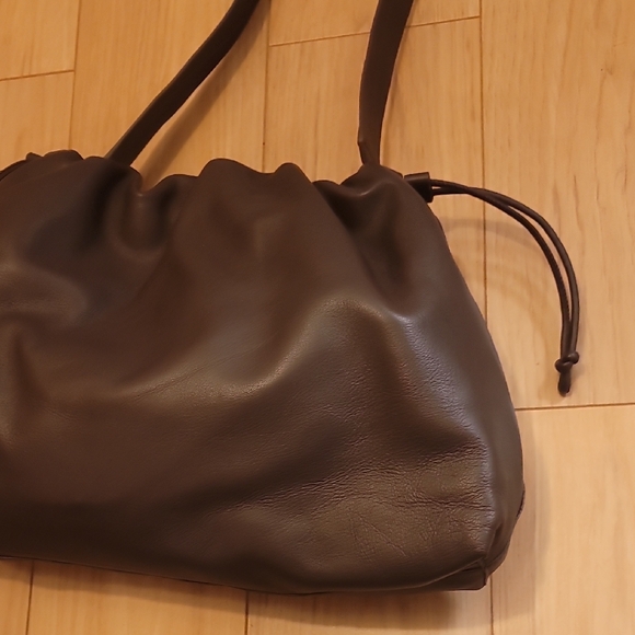 COS Cavatelli Clutch Bag In Brown - Picture 6 of 14